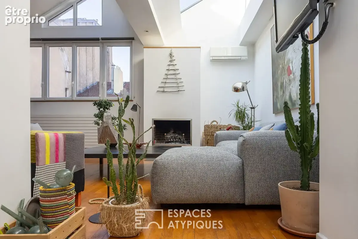 Loft baigné de lumière dans un ancien atelier en coeur de ville - photo 6