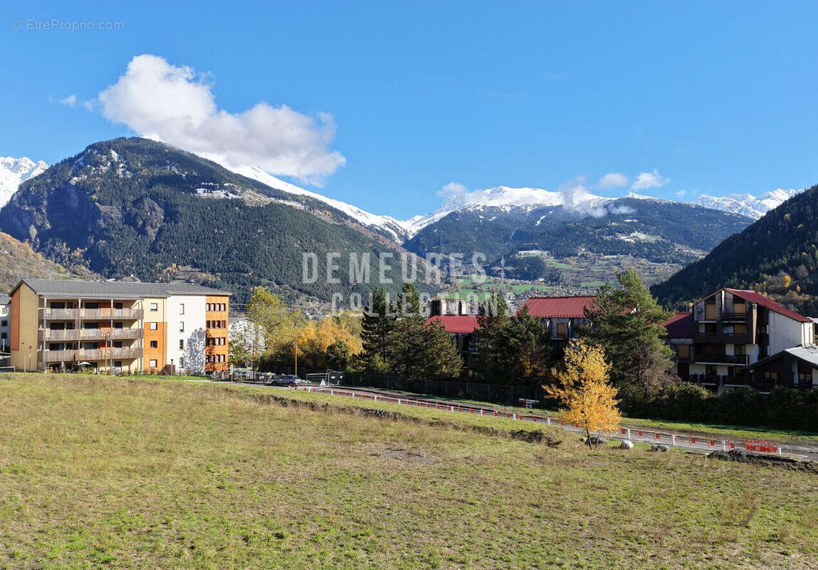 Vue depuis balcon - Appartement à BOURG-SAINT-MAURICE