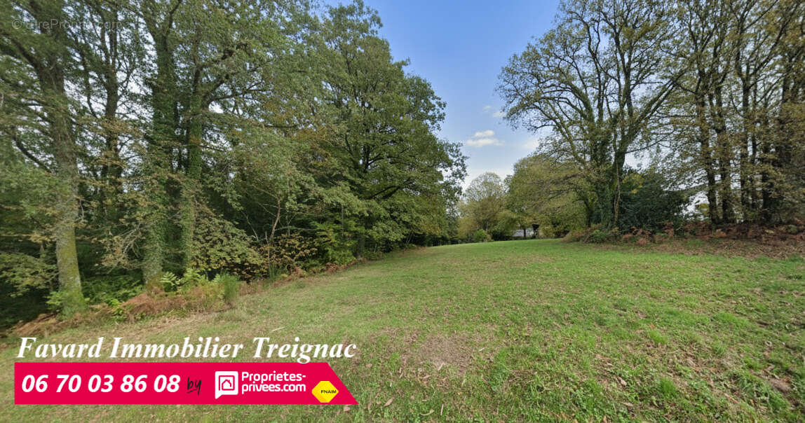 Terrain sur les hauteurs de Treignac 3806 m² - photo 2