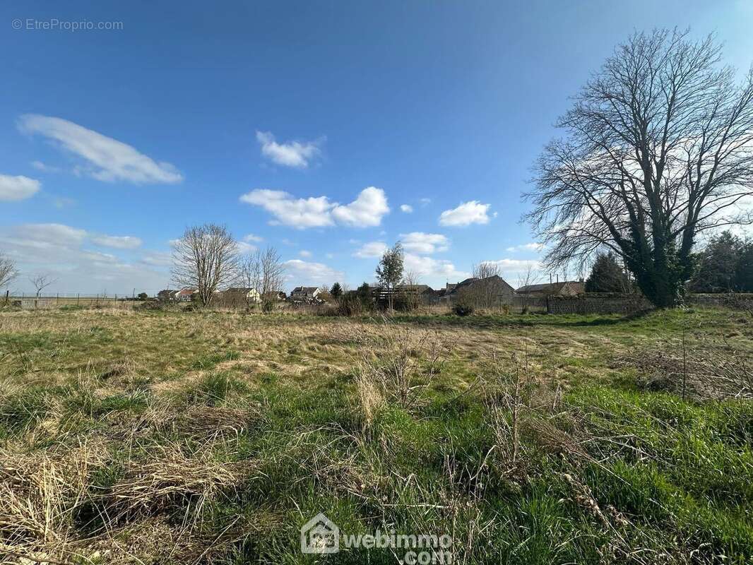 Vous bénéficiez d'une façade d'environ 20 métres - Terrain à MONCEAU-LE-WAAST