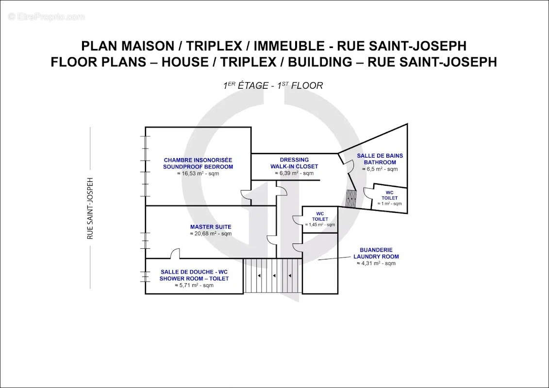 Appartement à PARIS-2E