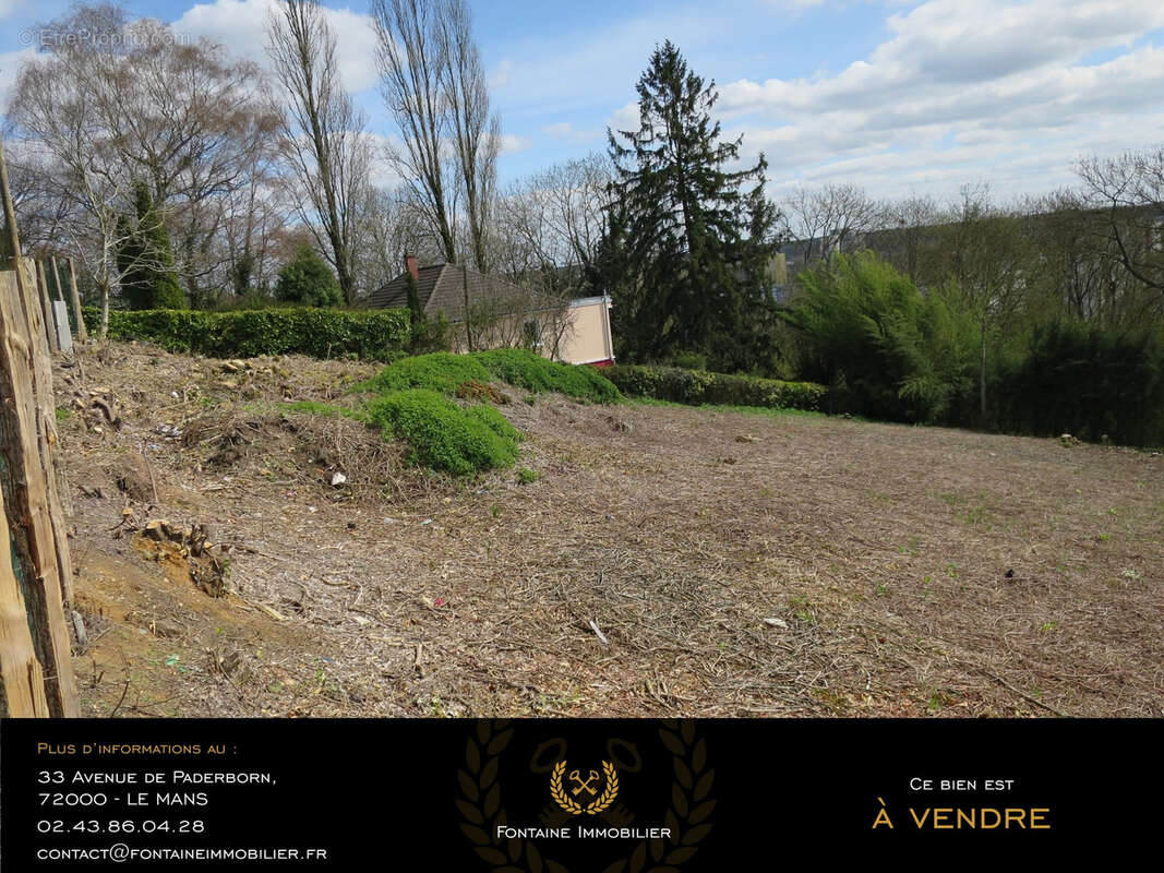 Terrain à LE MANS