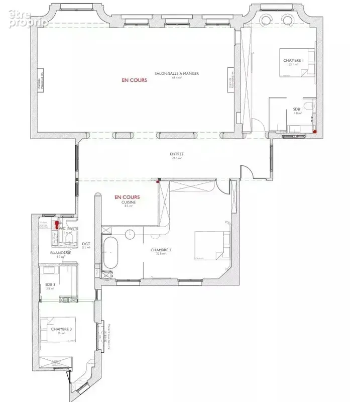 Exclusivité -  avenue rapp - appartement de réception - 3 suites - photo 16