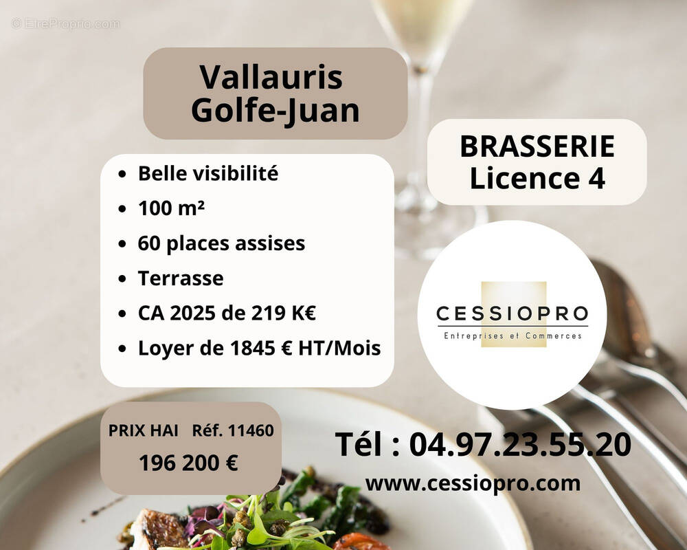 Commerce à VALLAURIS