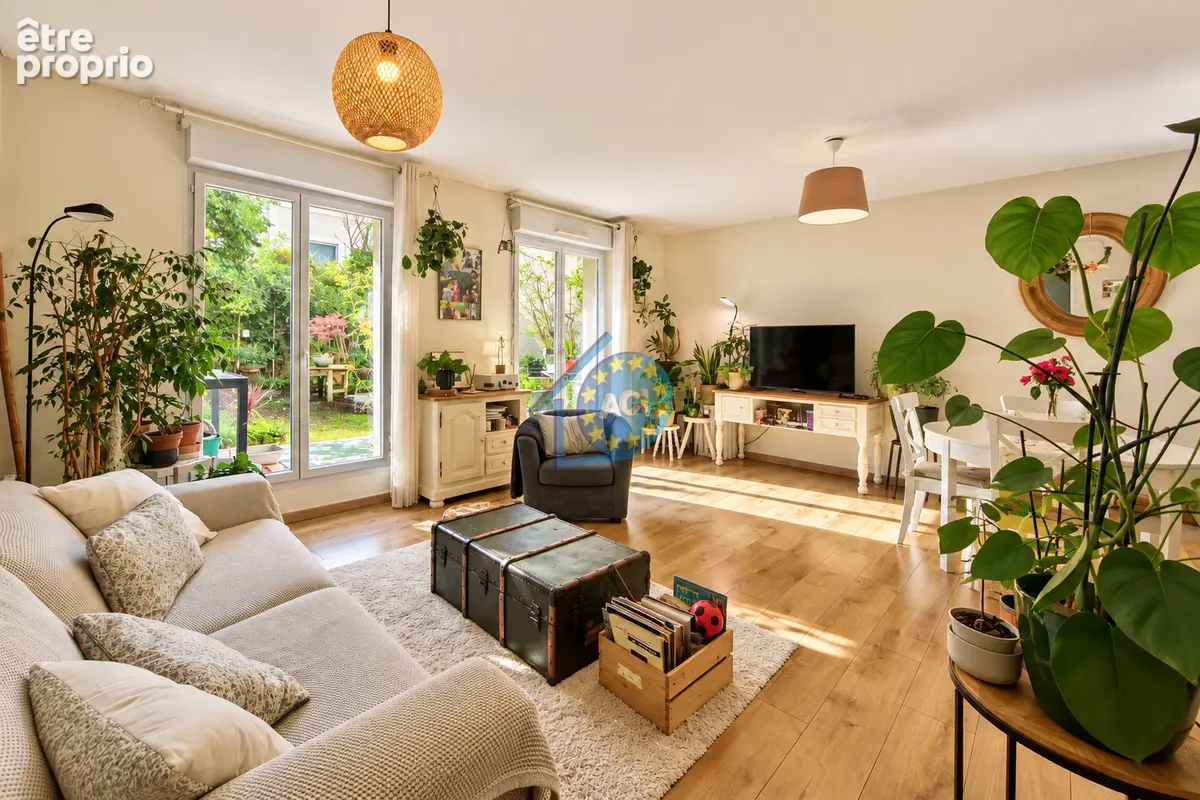 Rez-de-jardin - Limay - appartement - 65 m²  - 82 m² jardin - photo 4