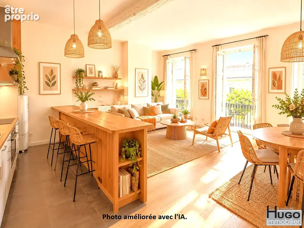 Bordeaux- proche du lycee montaigne et de la victoire- appartement t3 lumineux vendu libre ! - photo 5