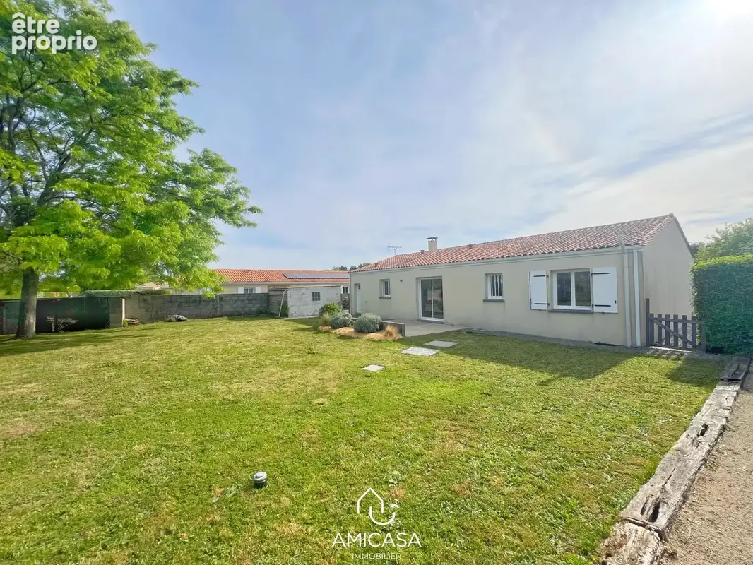 Faye sur ardin - maison f4 plain-pied - photo 2