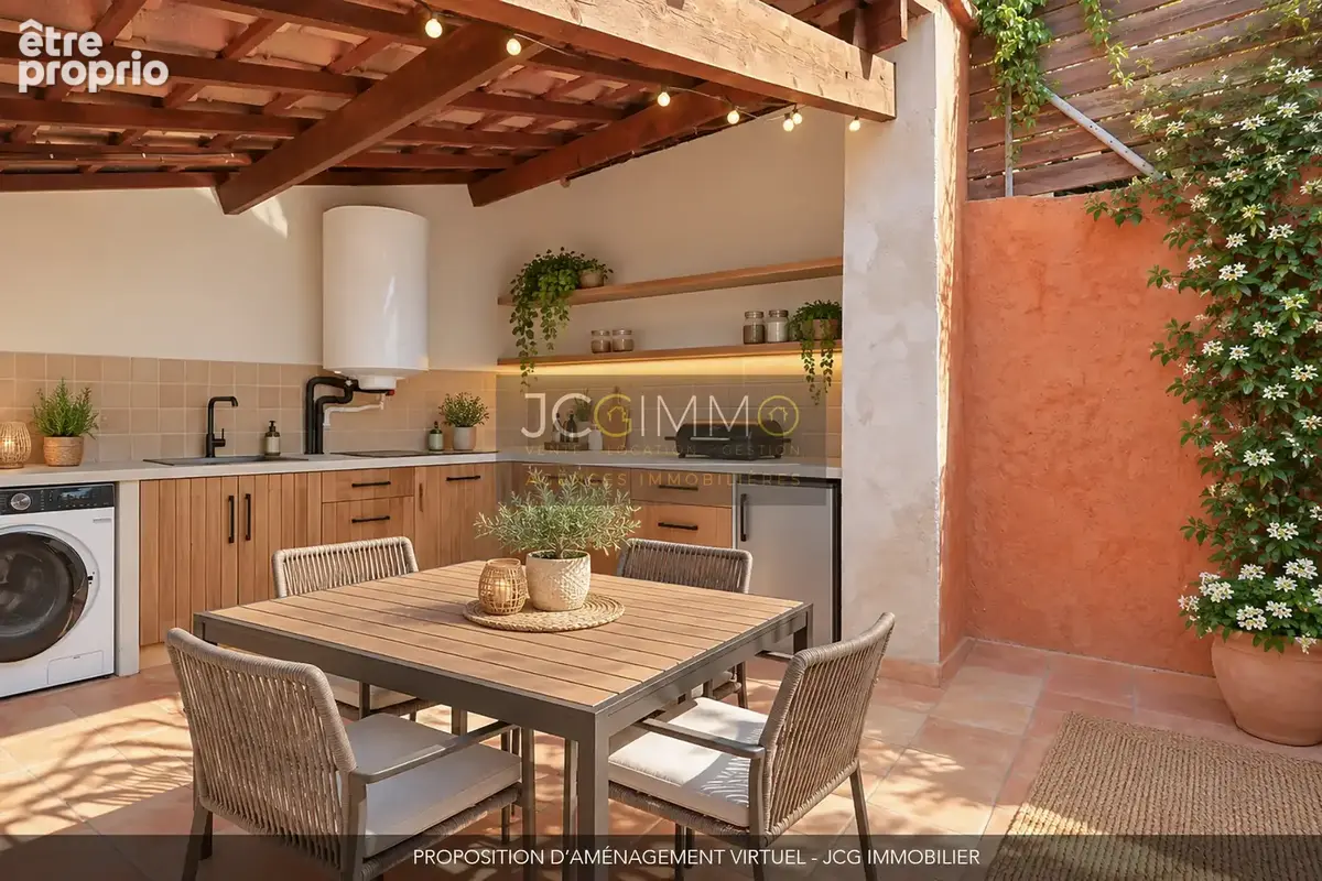Appartement T3 avec terrasse - photo 2