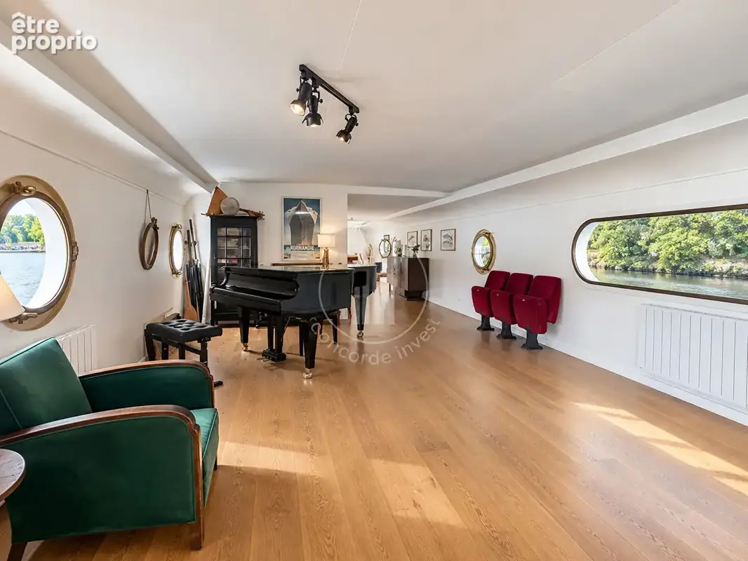 Péniche de 250 m² - GdeTerrasse Boulogne-Billancourt, Parchamp?Albert Kahn - photo 9