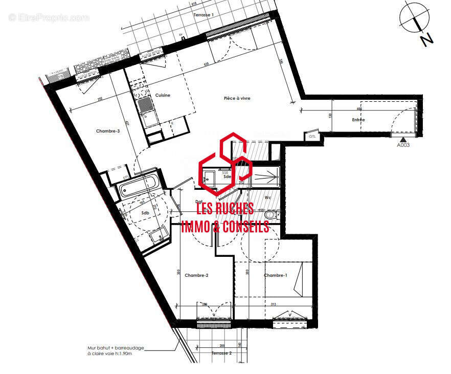 Appartement à ROISSY-EN-BRIE