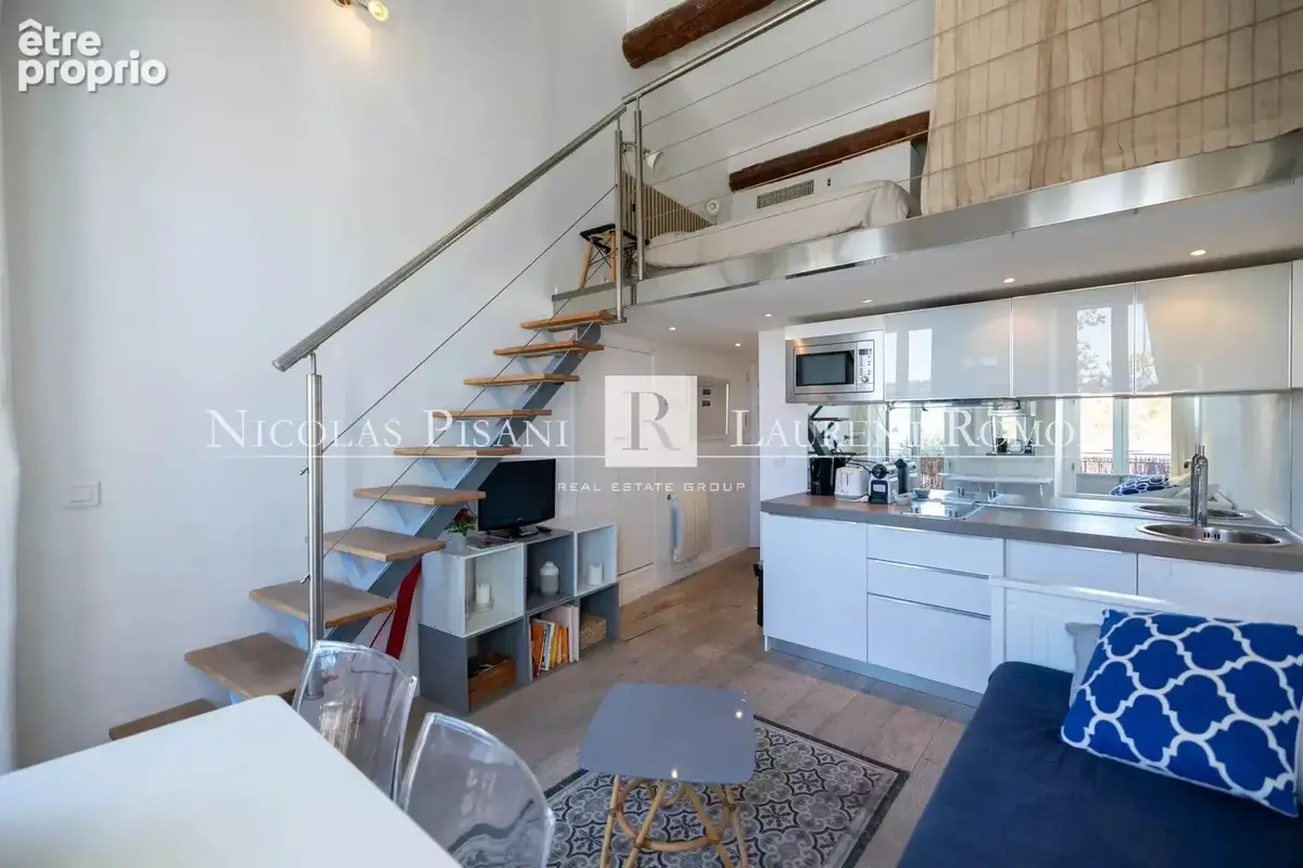 Exclusivité- villefranche-sur-mer – dernier étage – loft - vue sur la presqu’île - photo 6