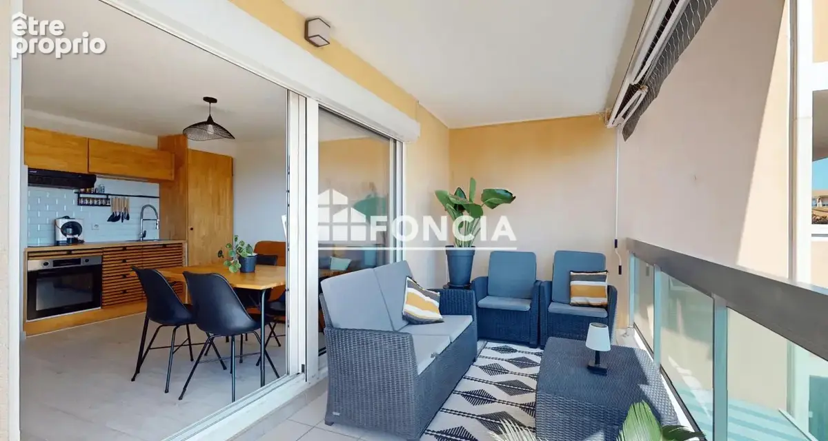 Le barcarès 66420 – t2 rénové avec vue imprenable sur la mer – terrasse 17 m² – parking privatif - photo 7