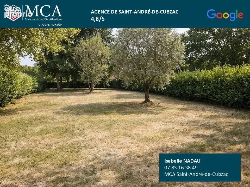 Terrain 565 m² à vendre à Saint-Laurent-D'arce (33240) - photo 2