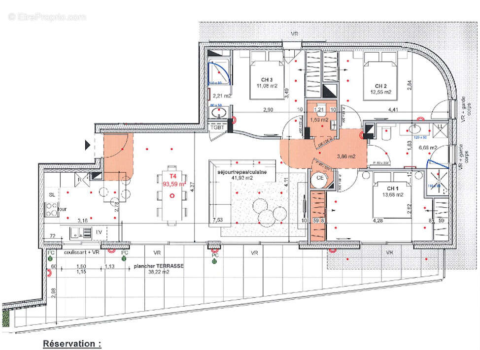 Appartement à CARQUEIRANNE