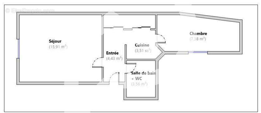 Appartement à PARIS-16E