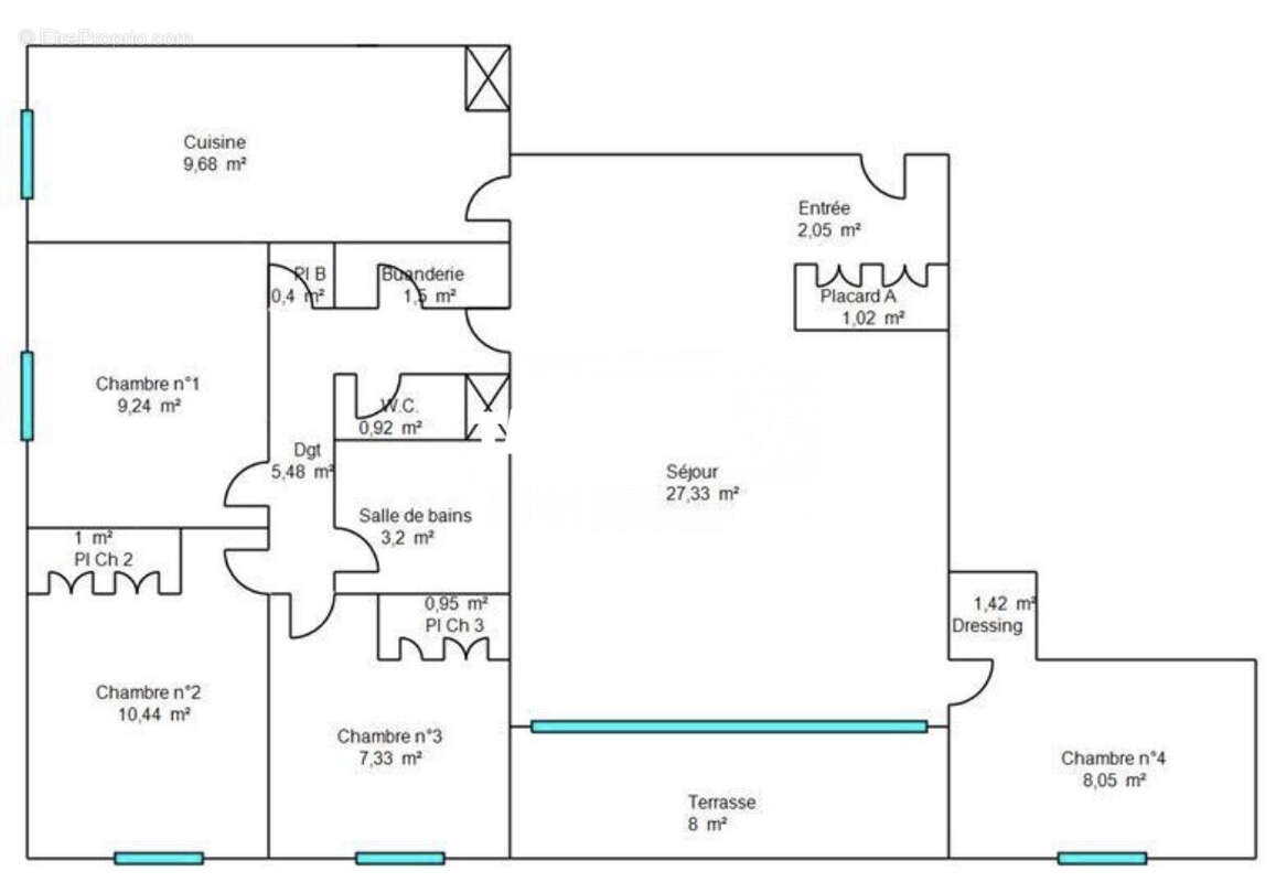 Appartement à MARSEILLE-12E