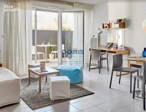 À vendre   Studio meublé de 23,75 m2   Montpellier, avenue de Saint-Lazare résidence service étudiant - photo 5