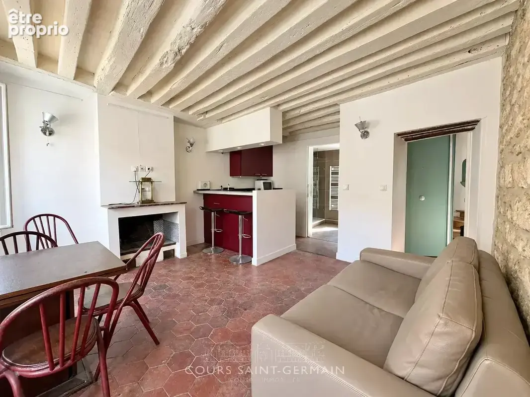2/3 pièces rénové – Saint-Germain-des-Prés – 47 m² - photo 5