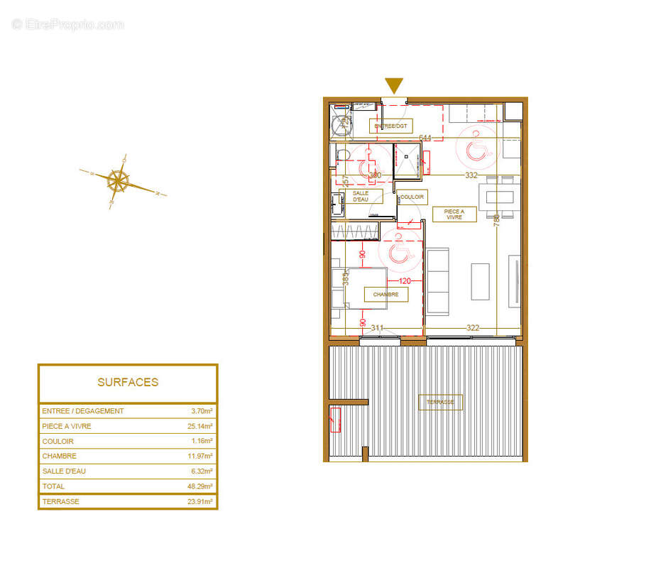 Appartement à SARI-SOLENZARA