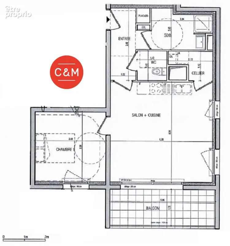REZE JAGUERE - Appartement 2 pièces 50 m² - photo 12