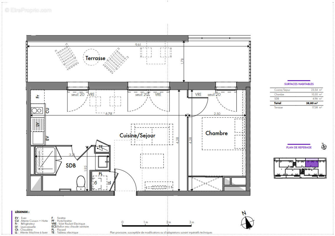 Appartement à TOULOUSE