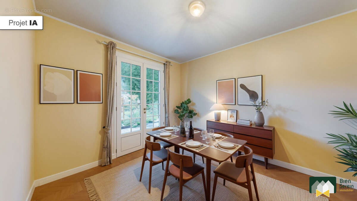 Projection Espace salle à manger  - Maison à LEVES