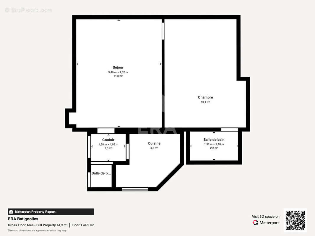 Appartement à PARIS-17E