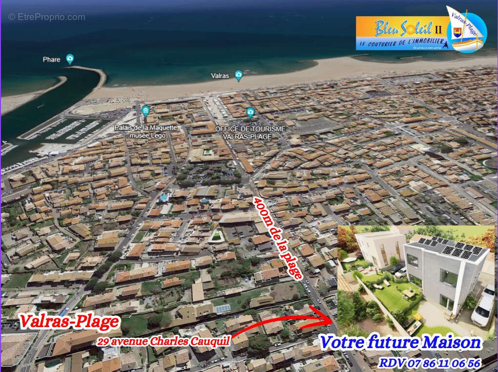 Maison à VALRAS-PLAGE