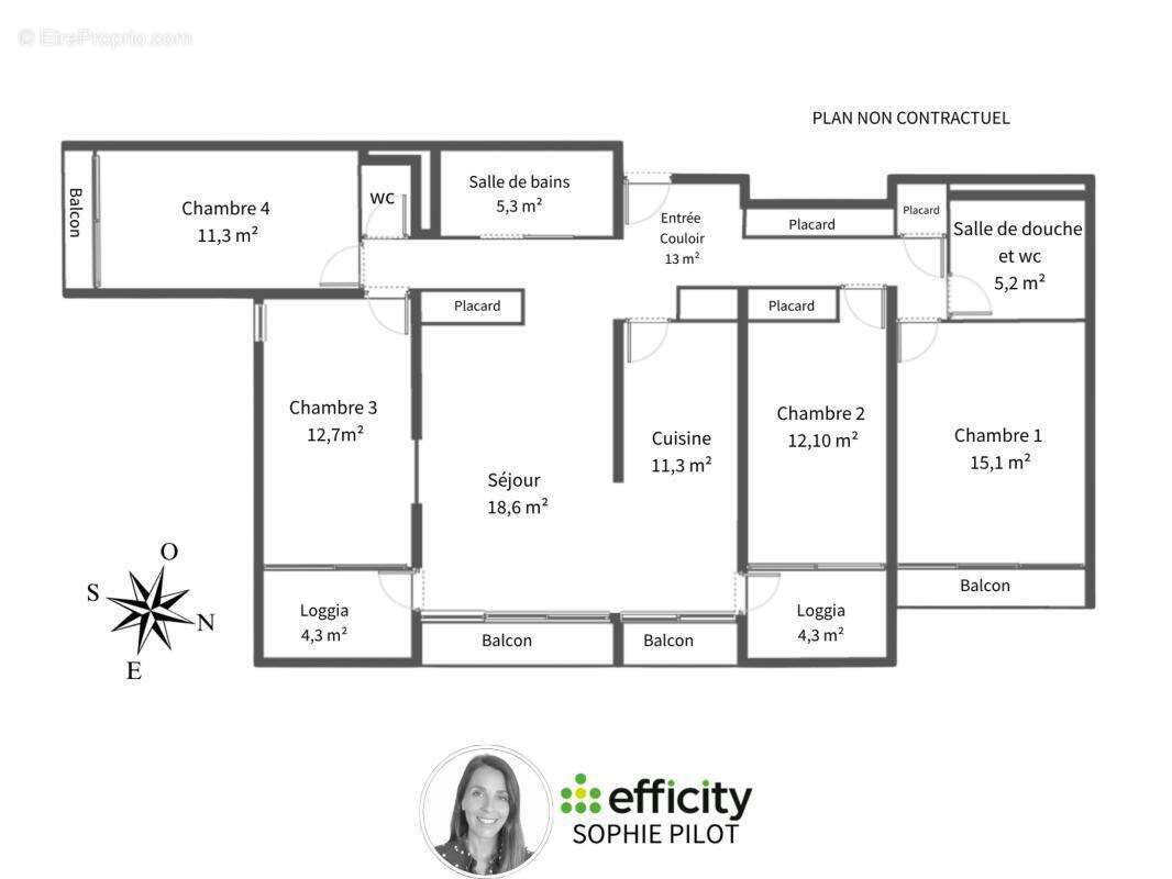 Appartement - photo 15