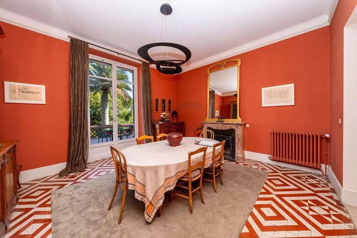 Cannes - villa belle epoque - vue mer - photo 13