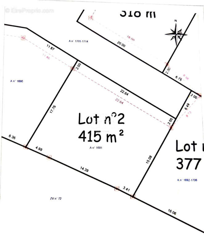 Terrain constructible a vendre sur la commune de Saint-Aaron - photo 3