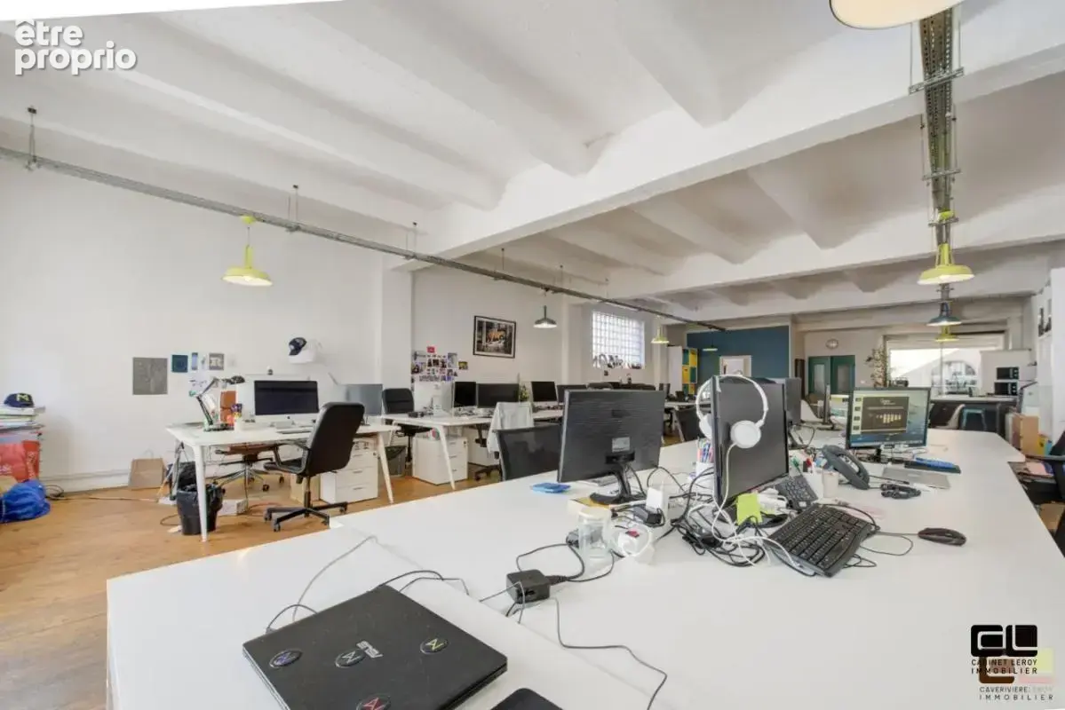 LOFT INDUSTRIEL 255 M² QUAI ARLOING  avec terrasse   et parking ( bureau ou habitation ) - photo 16