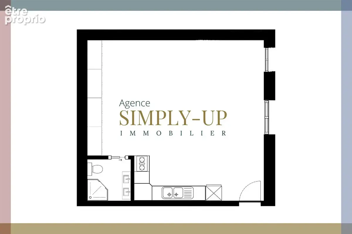Appartement Paris 1 pièce(s) 33.25 m2 - photo 6