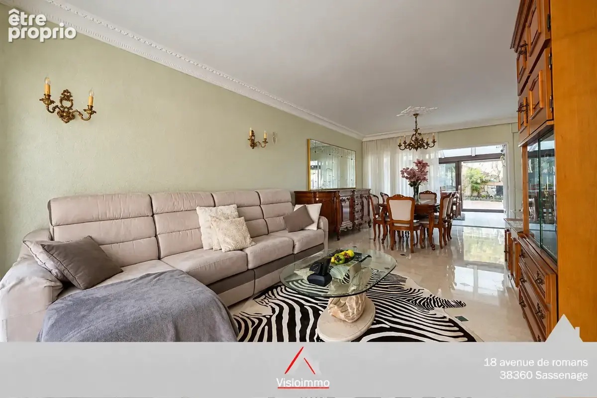 Maison mitoyenne 5P de 136 m2 avec jardin Sassenage Plaine - photo 7