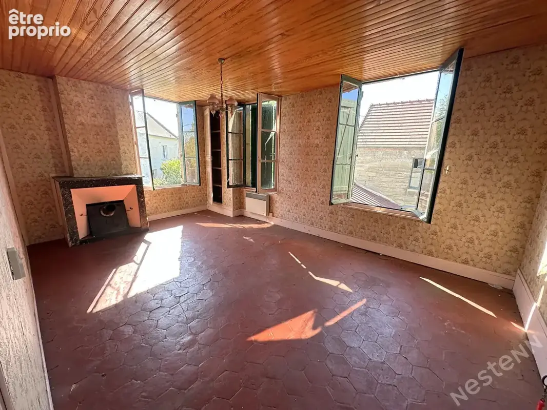 MONNEVILLE à 20 minutes de CERGY-PONTOISE - CORPS DE FERME comprenant maison d'habitation de 170 m² / 4 chambres + combles aména - photo 8