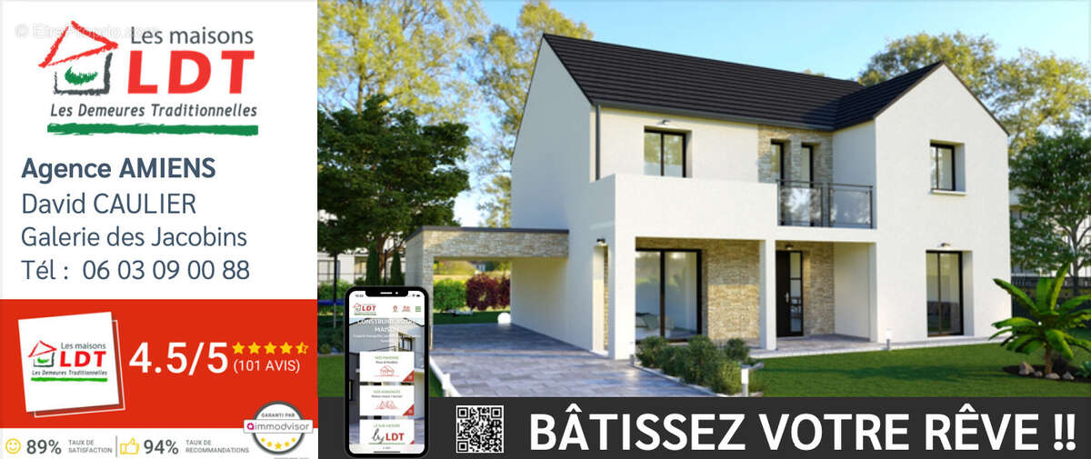 Terrain Viabilisée à VILLERS BOCAGE de 412 m2 / Proximité  Amiens - Commerces - photo 7
