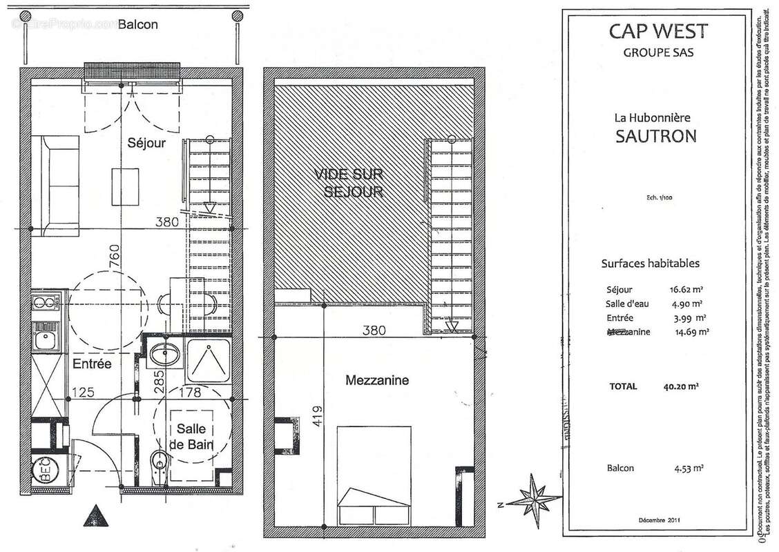 Appartement à SAUTRON