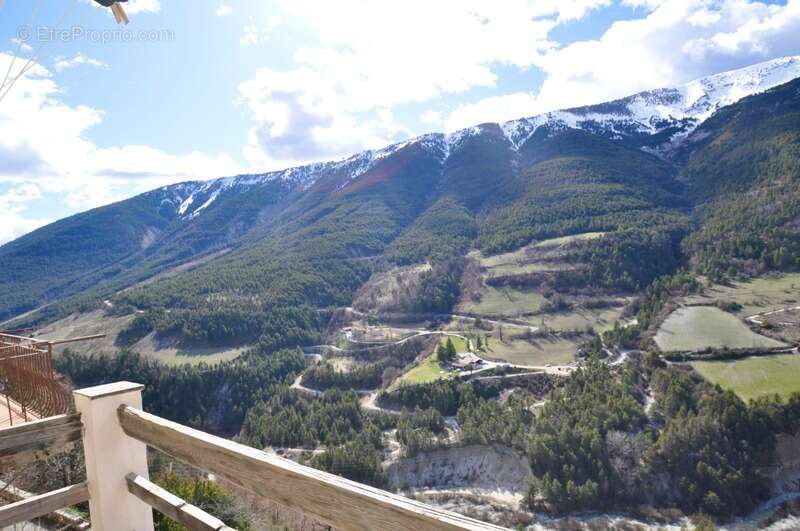 Dpt Alpes de Haute Provence (04), à vendre Proche Annot  Maison de charme en pierres 6 pièces 110 m² Terrasse, Vue - photo 16