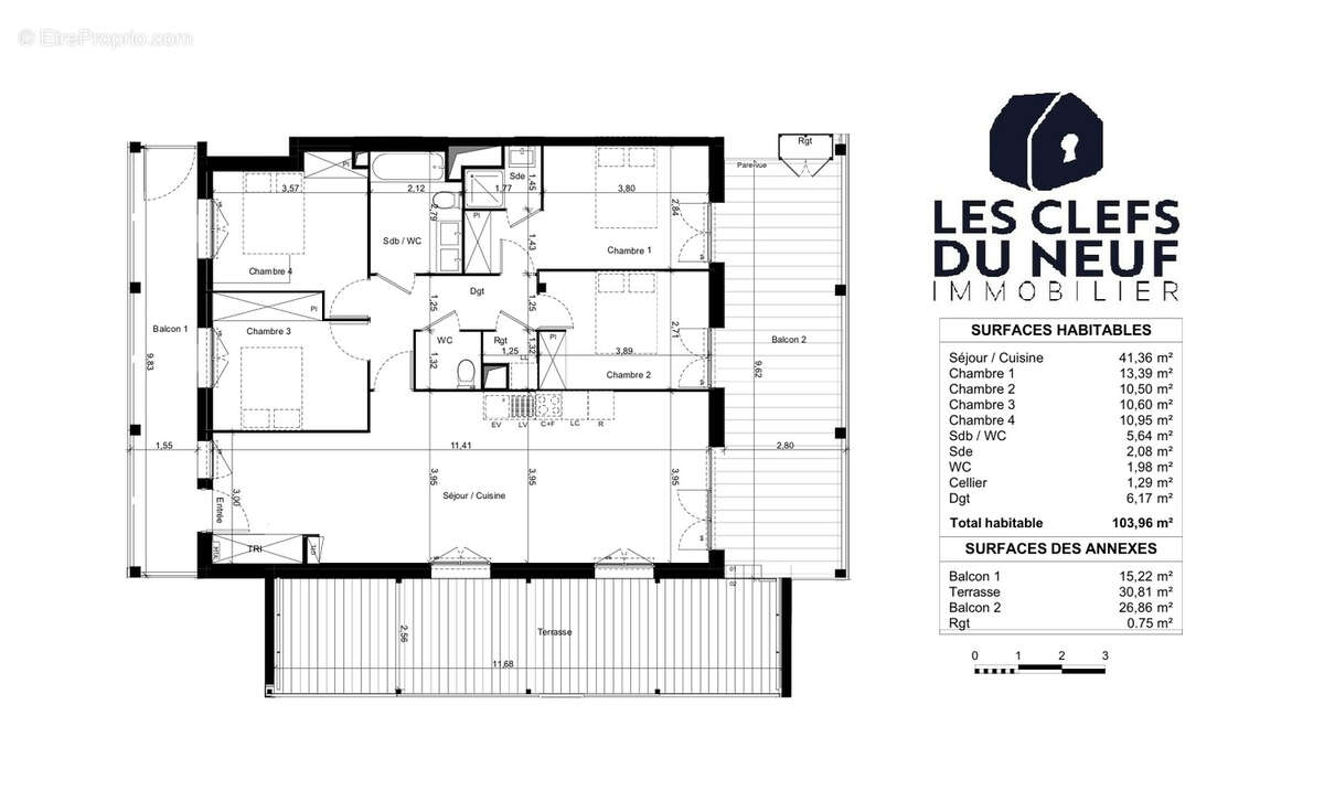 Appartement à TOULOUSE