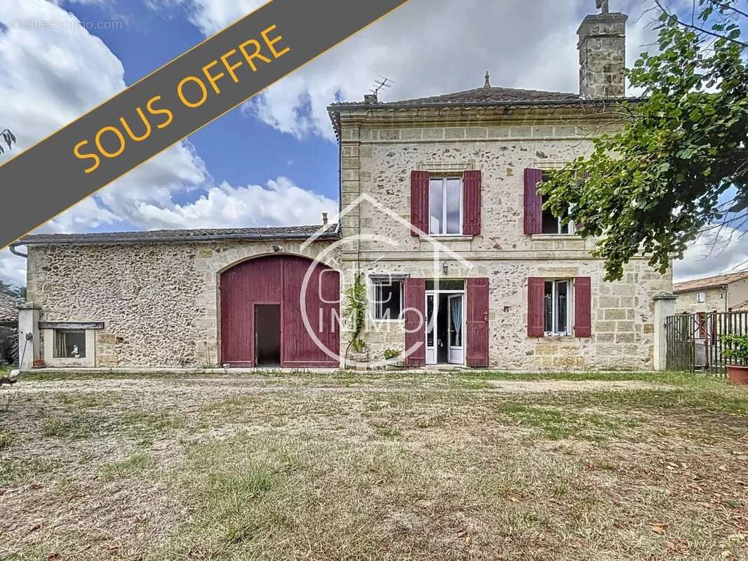 Maison à LAMOTHE-MONTRAVEL