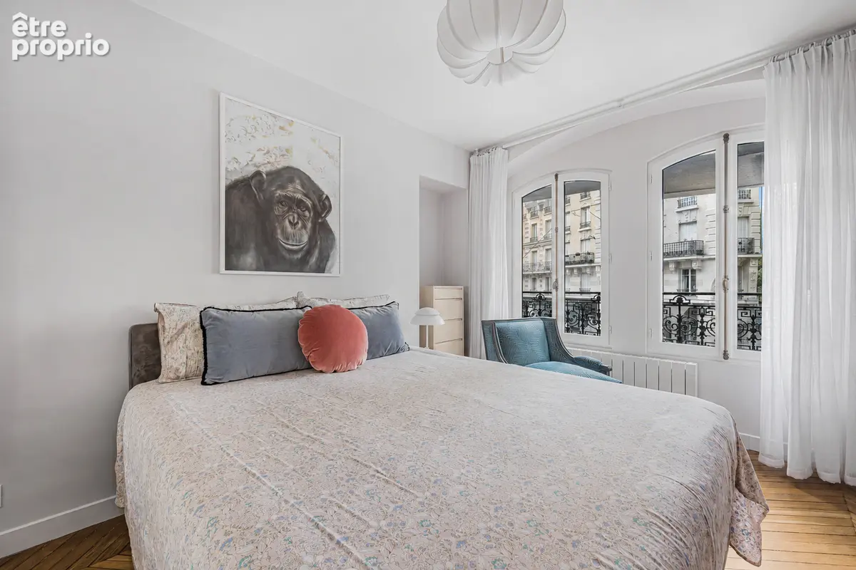 Paris 14e, Alésia , 64 m² Carrez climatisé ,  3 pièces évolutif - photo 2