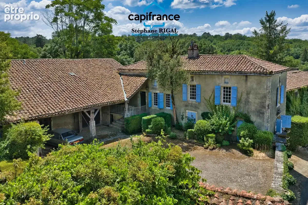 Propriete à vendre 11 pièces CUZORN (47), Propriété de caractère de 280 m² avec piscine et 1,3 hectare - photo 2