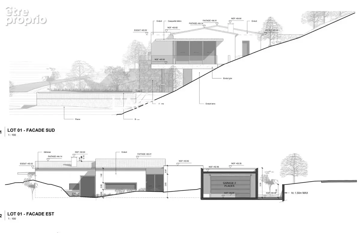 Ref 737 : terrain avec permis de construire – grimaud - photo 11