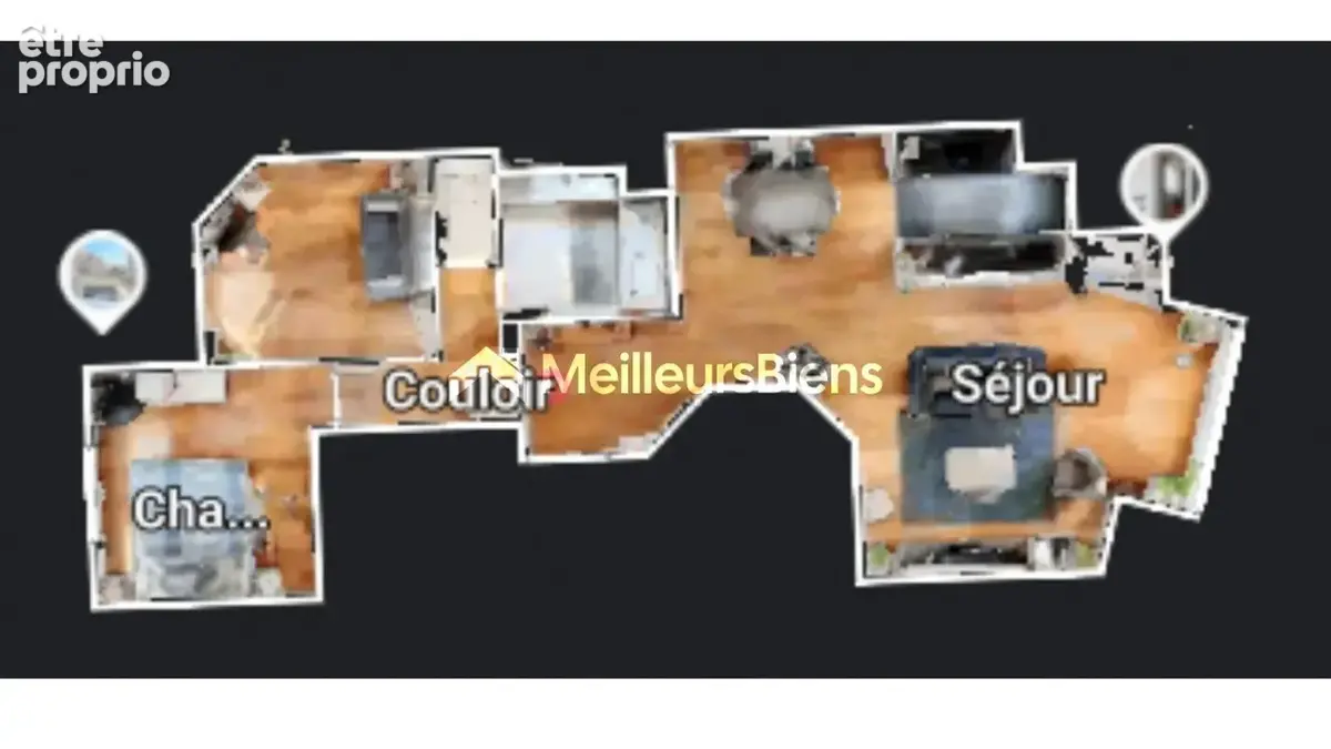 Élégant T3  totalement rénové, lumineux et au calme, loggias, parking & cave. Boulogne centre - photo 17