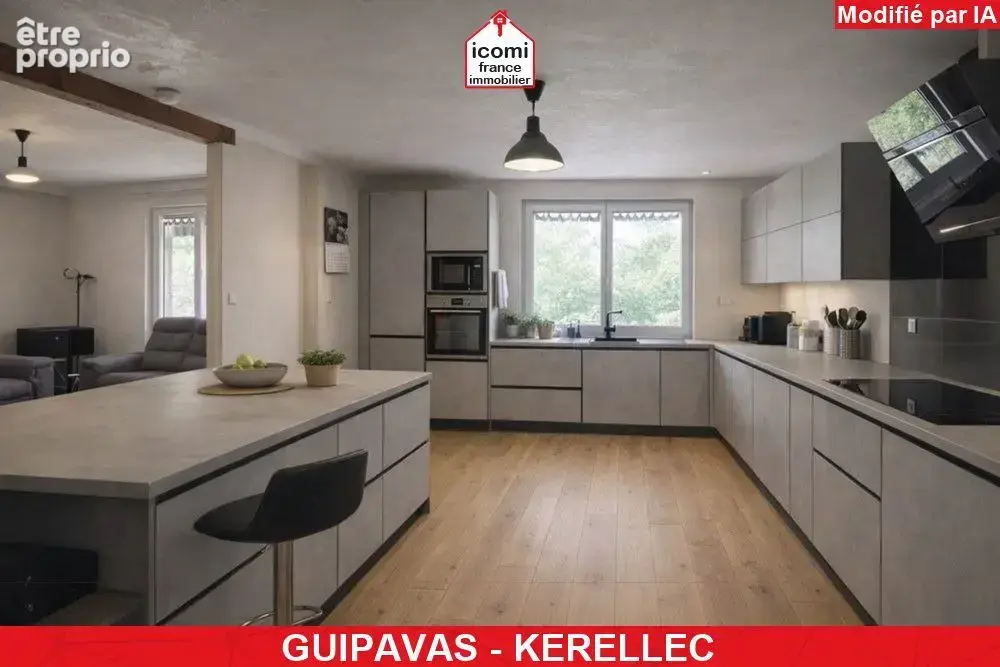 Finistere - guipavas (29490) - maison 190m² - 7 chambres - grande piece de vie (50m² ) - garage -sauna - studio  independant 30m - photo 10