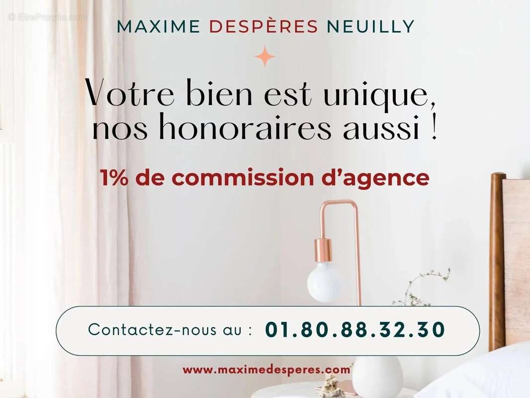 Appartement à NEUILLY-SUR-SEINE