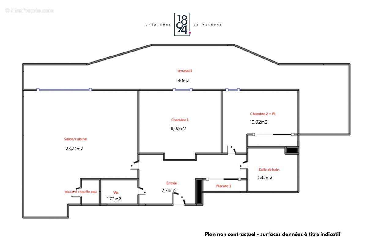 Appartement à MARSEILLE-8E