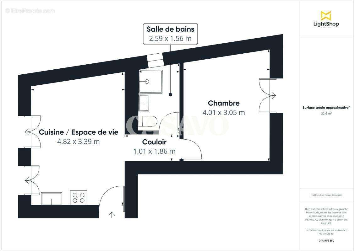 Vente Appartement 2 pièces de 35m² - 93430 Villetaneuse - photo 5