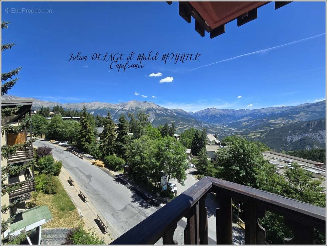 Pra Loup – Appartement plein sud avec vue panoramique, balcon, cave et casier à skis - photo 10