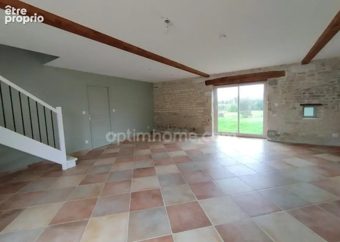 CHARENTE/AIGRE. Maison en pierre rénovée, 3 chambres(poss 4) avec jardin clos 1169 m² (gite ou chambres d'hôtes) - photo 4